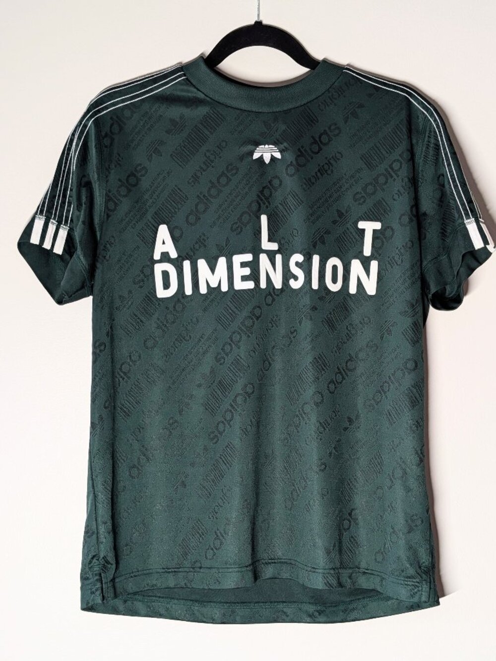 Unisex Adidas x Alexander Wang Athletic Jersey Dark Green L